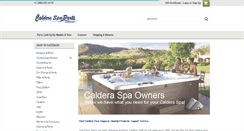 Desktop Screenshot of calderaspasparts.com